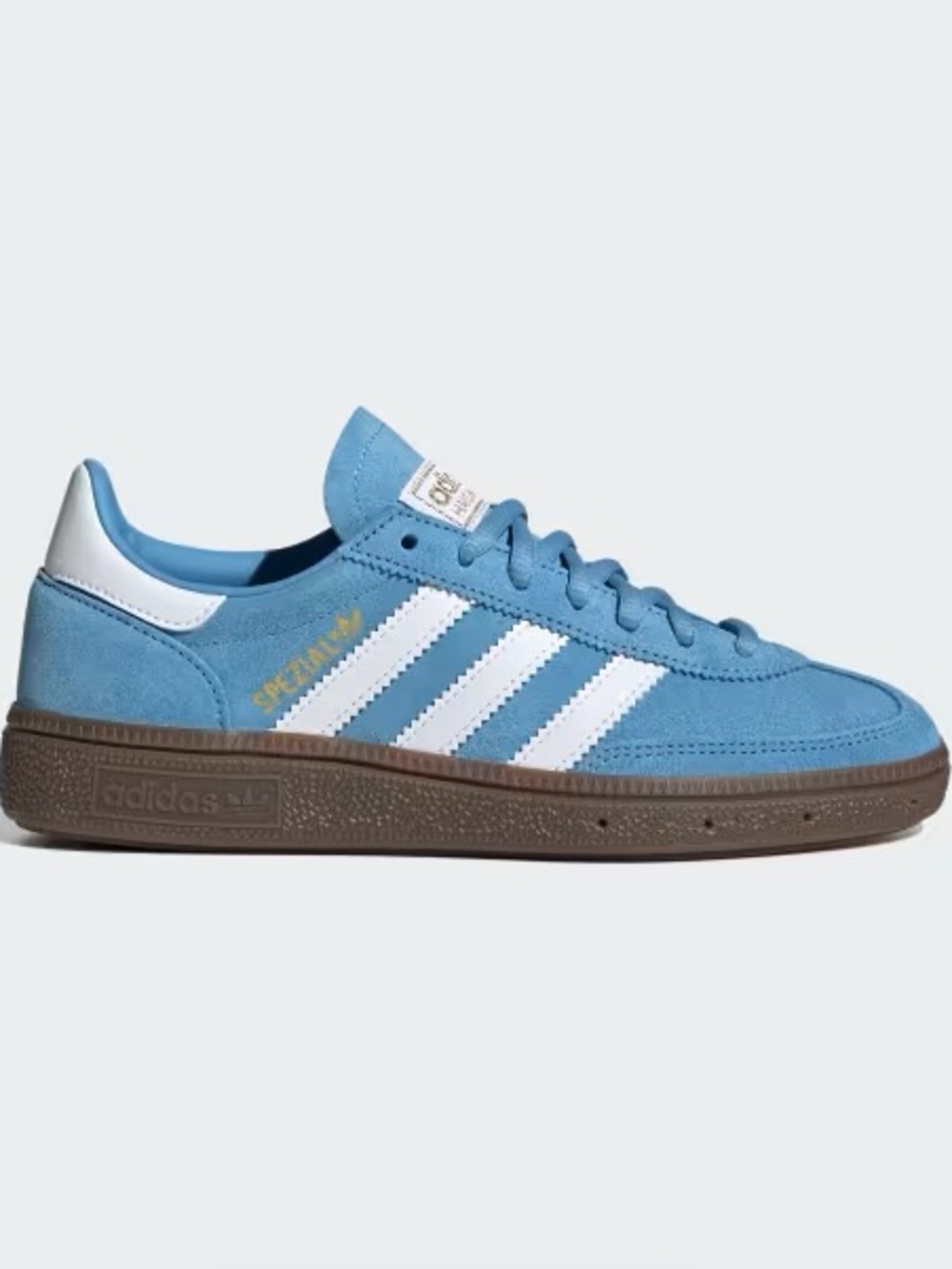 Adidas Handball Spezial Light Blue / Cloud White / Gum - Size 5Y